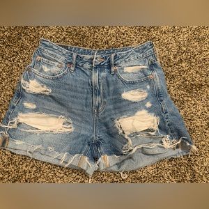 American eagle jean shorts